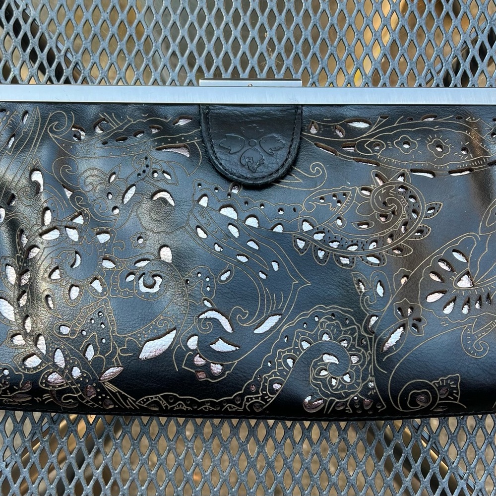 Patricia Nash Vintage Laser Lace Shoulder/Clutch